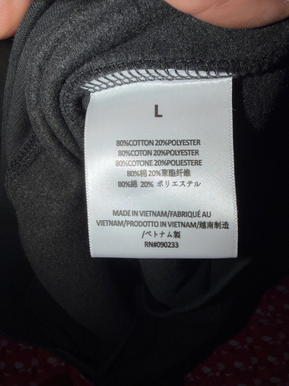 ESSENTIALS Black Pullover Hoodie Mens Large “Stretch lim” 100% Authentic - Picture 6 of 6
